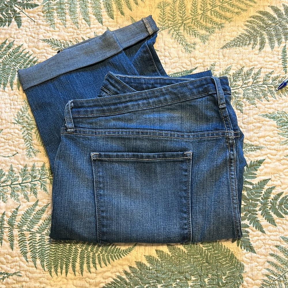 Old Navy Straight Legged Cuffed Jeans